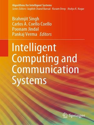 cover image of Intelligent Computing and Communication Systems